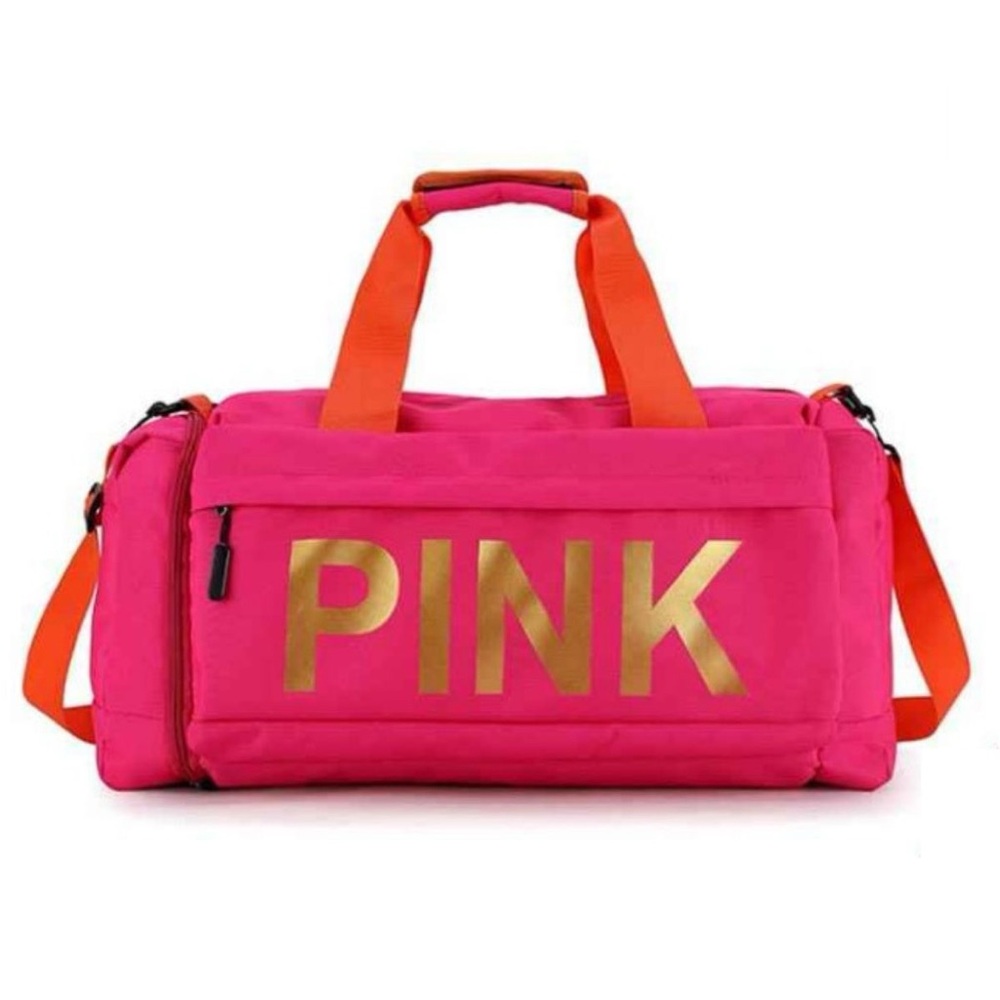 PINK  fashion Gold Travel Bag